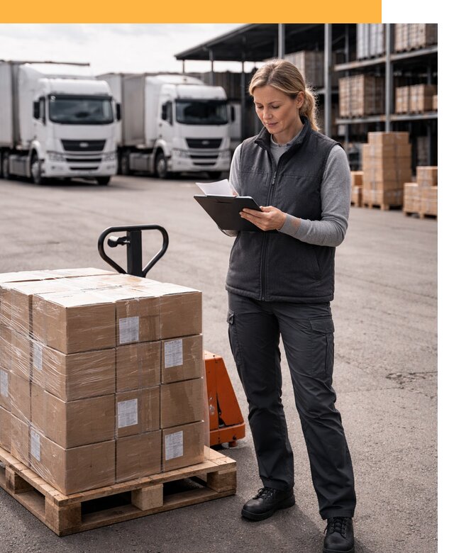 Доставка грузов из Европы к дверям клиента от 12252 руб