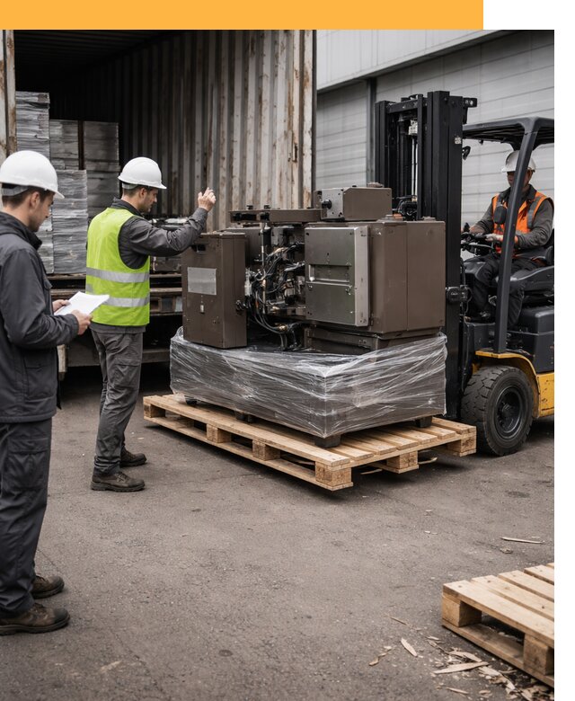 Доставка промышленного оборудования из Европы от 45945