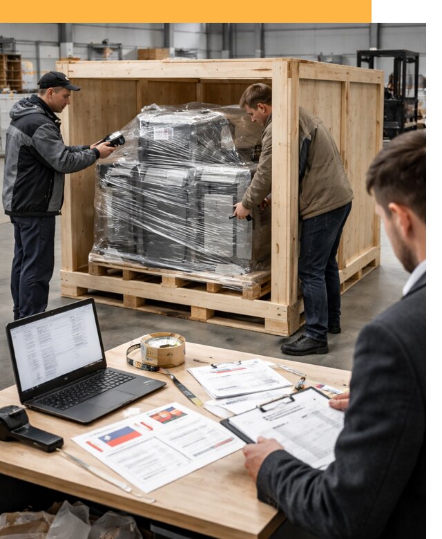 Доставка промышленного оборудования из США от 66365 руб