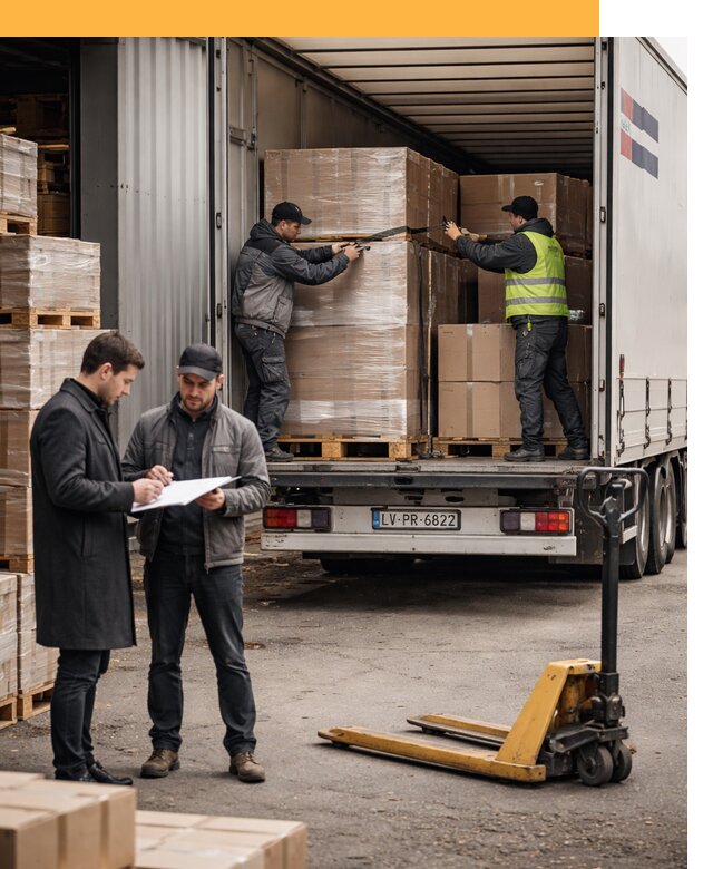 Автоперевозки из Латвии — международная доставка от 76575