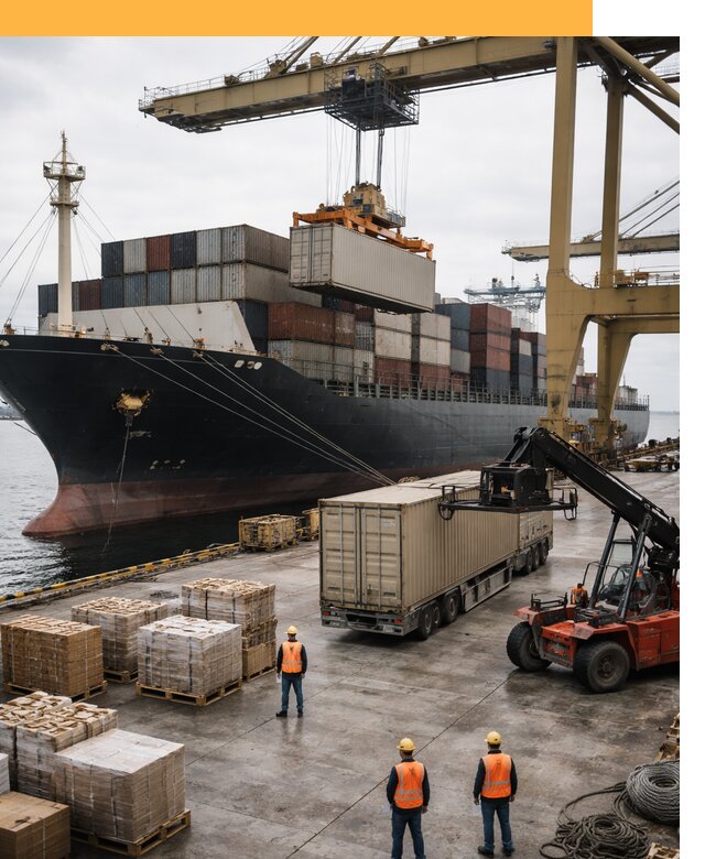 Морские перевозки из Индии: доставка FCL/LCL, таможня от 122520