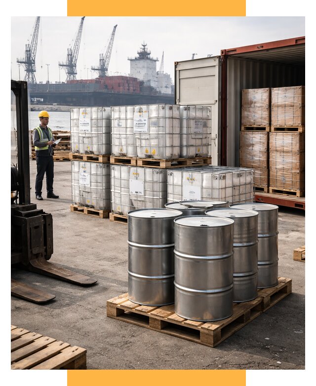 Доставка химического сырья из Индии от 255250 р. | СетСервис-Мум