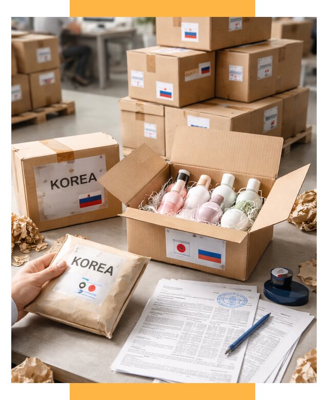 Доставка косметики из Кореи от 8679 р. под ключ | СетСервис-Мум