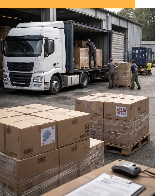 Доставка грузов в Великобританию: морская, авиа и авто от 45945 руб.