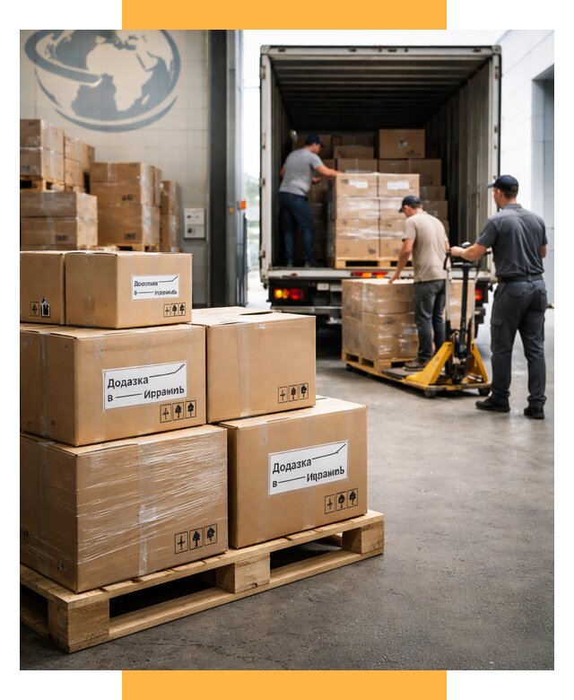 Доставка грузов в Израиль и экспорт от 45945 р. СетСервис-Мум
