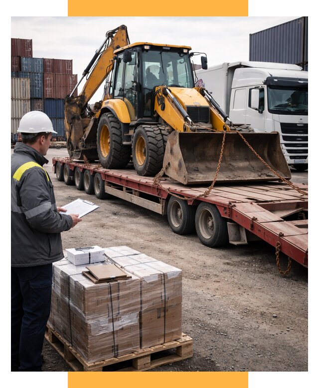 Международная перевозка спецтехники от 45945 р., СетСервис-Мум