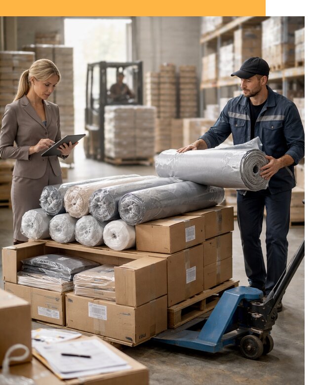 Перевозка текстиля по миру от 15315 руб. с таможней и страхованием