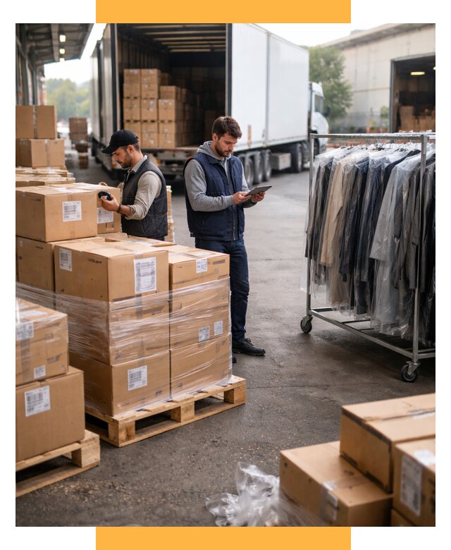 Перевозка и доставка одежды из Китая от 7658 р., СетСервис-Мум