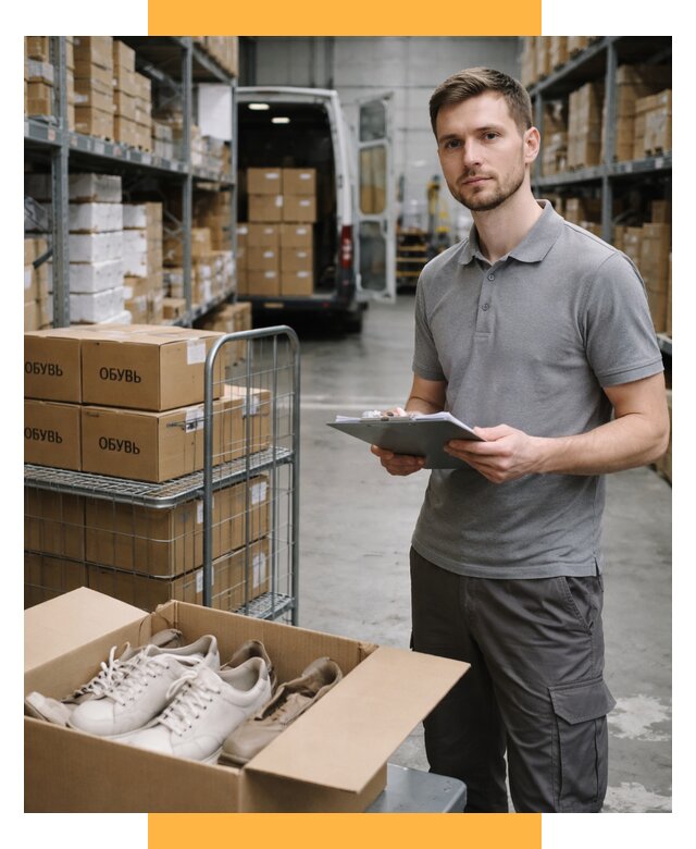 Доставка обуви из Китая и Турции от 4595 р. СетСервис-Мум