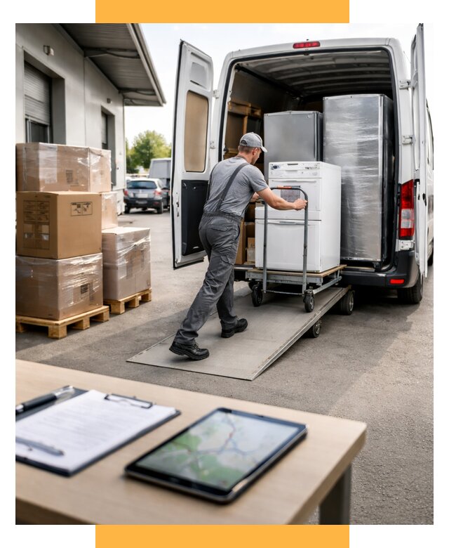 Перевозка бытовой техники от 6637 р. - логистика СетСервис-Мум