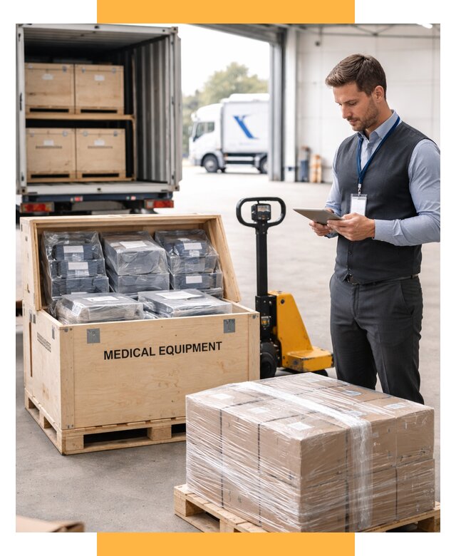 Перевозка медицинского оборудования от 15315 р. в СетСервис-Мум