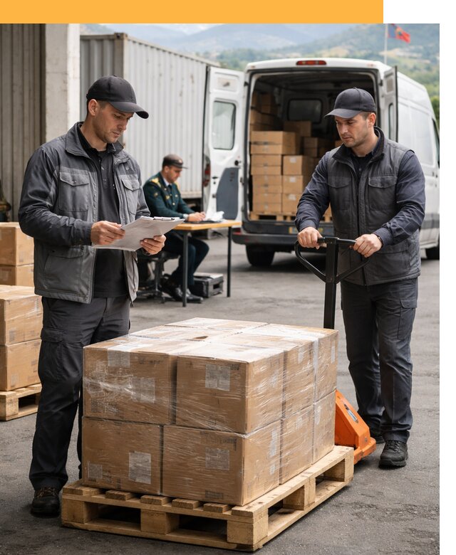 Доставка грузов через Армению, быстрая таможенная очистка от 25525