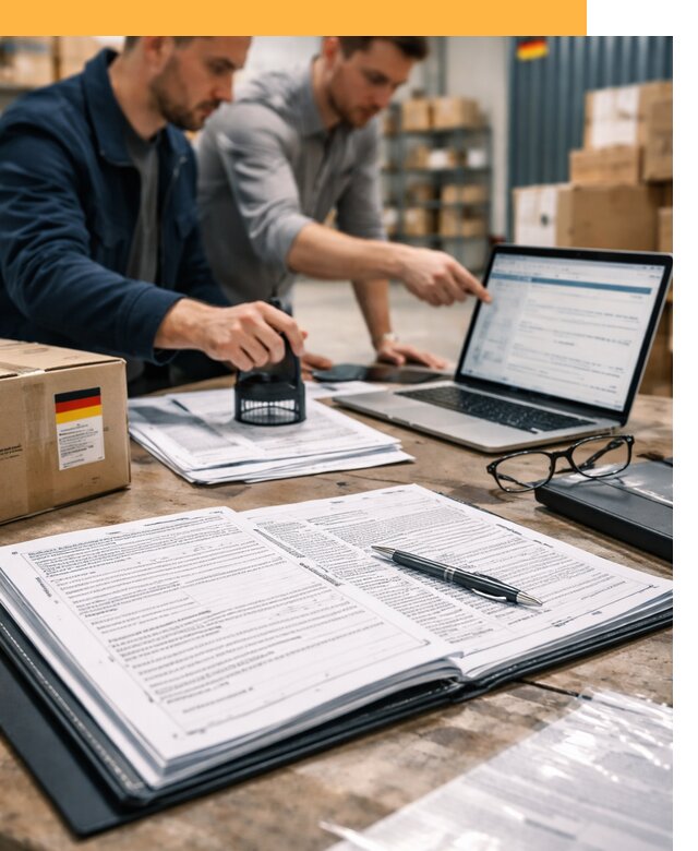 Таможенное оформление грузов из Германии от 9189 руб.