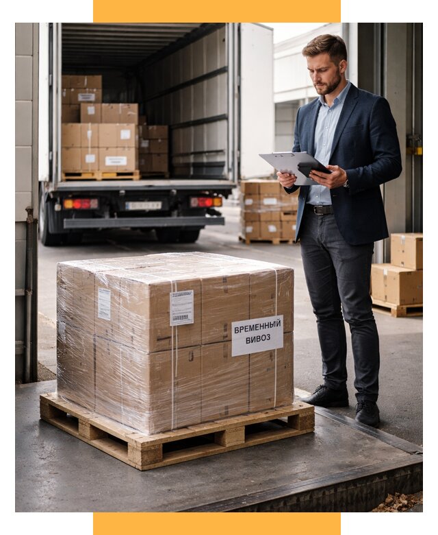 Временный вывоз товаров под ключ от 8168 р. | СетСервис-Мум