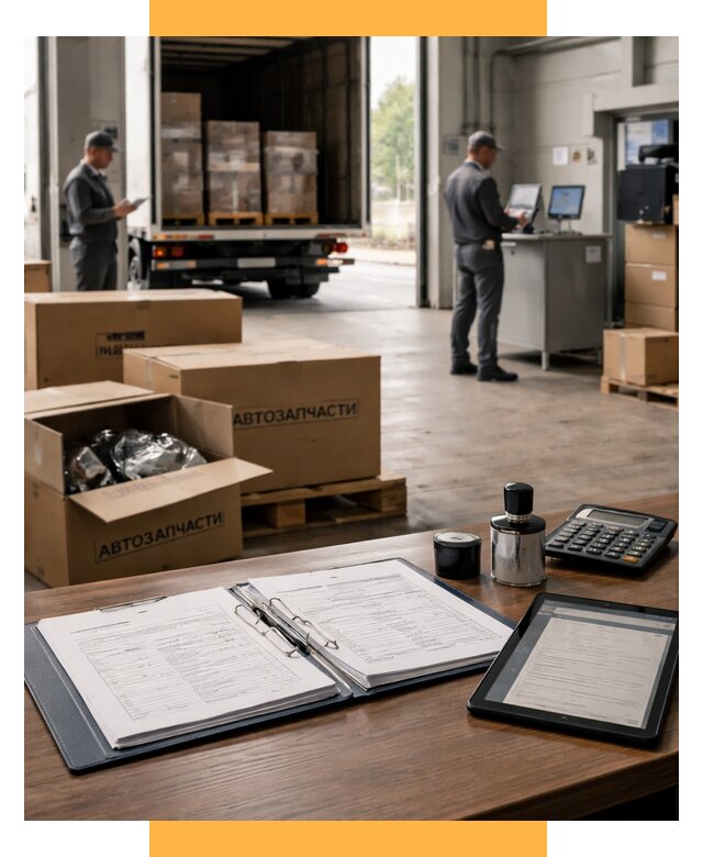 Таможенное оформление автозапчастей под ключ от 8679 р., СетСервис-Мум