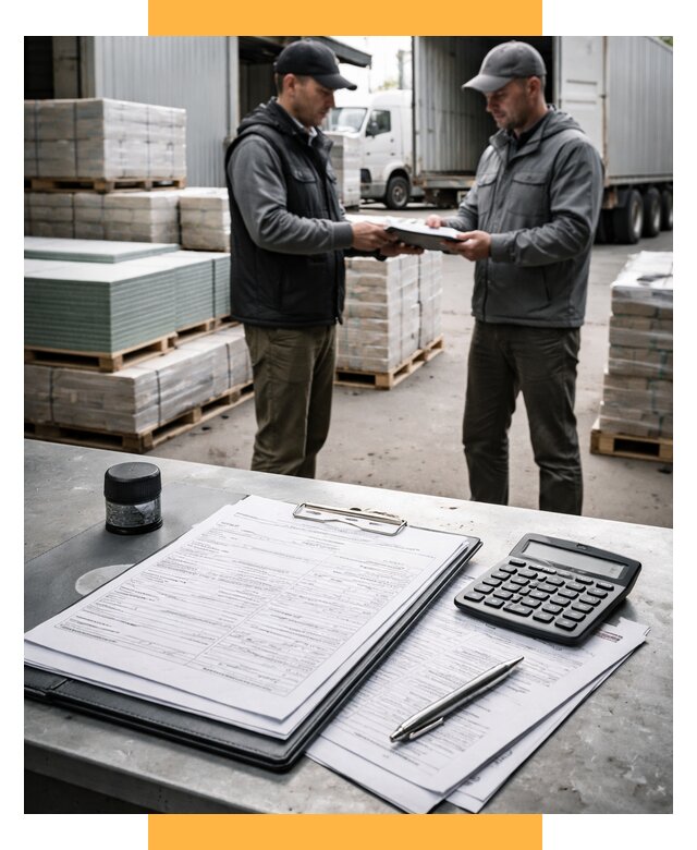 Таможенное оформление стройматериалов от 8679 р. | СетСервис-Мум