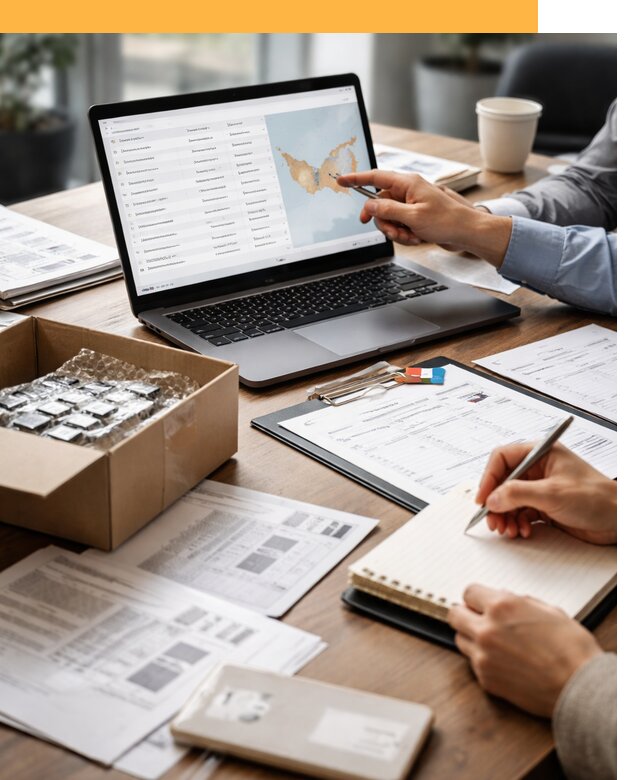 Поиск надежного поставщика в ОАЭ от 12252 рублей