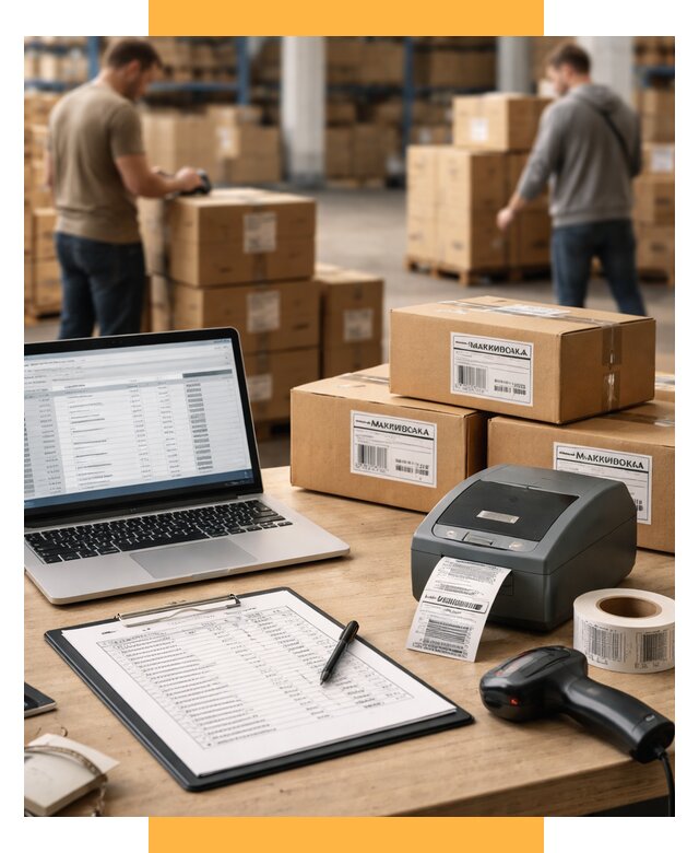 Маркировка импортных товаров от 4595 р. под ключ, СетСервис-Мум